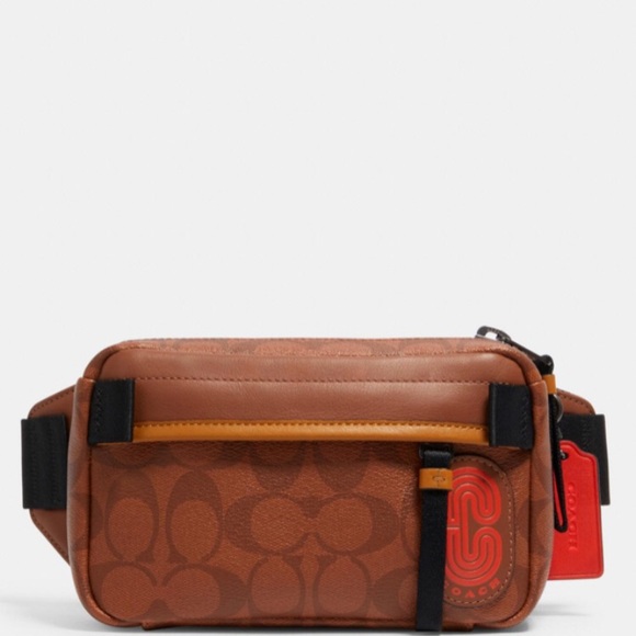 coach mini edge belt bag